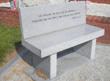 Granite  Memorial Benches & Cremation Benches